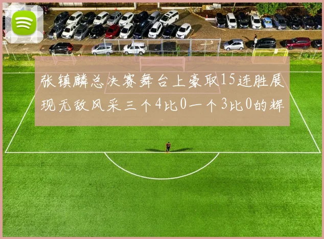 张镇麟总决赛舞台上豪取15连胜展现无敌风采三个4比0一个3比0的辉煌战绩